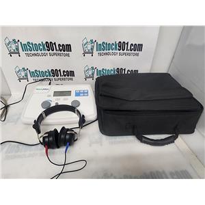 Welch Allyn AM282 Audio Meter Headphones, Power Supply, & Carrying Case