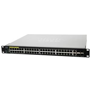 Cisco SG350X-48P-K9 48 x 10/100/1000 PoE+ 2 x 10GB/SFP+ 2 x SFP+ Ethernet Switch