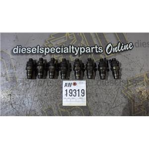1989 - 2001 GMC CHEVROLET 6.5 DIESEL TURBO ENGINE FUEL INJECTORS (8) *CORES ONLY