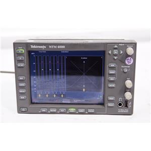 Tektronix WFM4000 Multi-Format Portable Waveform Monitor Options SD DG