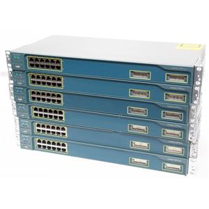 Lot of 6 Cisco WS-C2950G-12-EI Catalyst 2950 12-Port 10/100/1000 Ethernet Switch