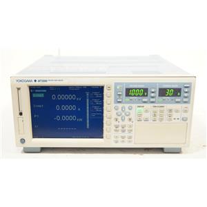 Yokogawa WT3000 Precision Power Analyzer 760303-03-SV-D/G6 3x Element 1000V-30A