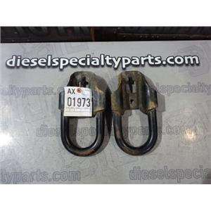 2004 2005 FORD F150 LARIAT EXT CAB 5.4 AUTO 4X4 OEM FRAME MOUNT TOW HOOKS (PAIR)