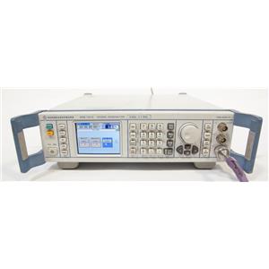 Rohde & Schwarz SMB 100 SMB100 N RF Signal Generator 9KHz-1.1GHz B101E K22
