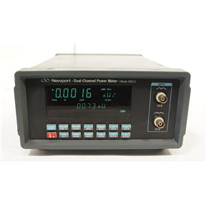 Newport 2832-C Dual Channel Fiber Optic Power Meter