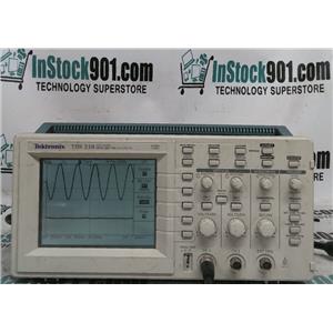 TEKTRONIX TDS 210 TWO TIME DIGITAL REAL-TIME OSCILLOSCOPE
