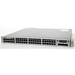 Cisco WS-C3850-48F-L Catalyst 3850 48x 10/100/1000 POE+ Ethernet Switch 1100WAC
