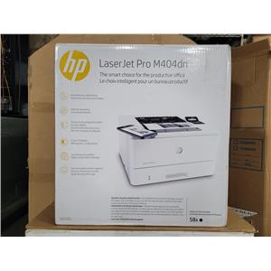 -NEW- HP M404DN Monochrome Workgroup Duplex Laser Printer NEW FACTORY SEALED