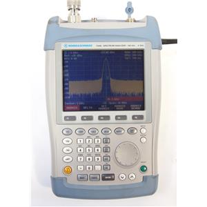 Rohde and Schwarz FSH6 100kHz - 6GHz Spectrum Analyzer with Tracking Generator