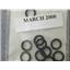 Interspiro 3361990236 10 Pack O-Ring for SCBA Tank or Harness Set Up
