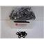 1 Case Wheaton 240216/20-400 Black Plastic Cap w/Rubber Liner (500 pcs)