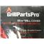 Grill Parts Pro (GPP)  812-6092-S2 - 55" Grill Cover in Black.