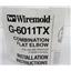WIREMOLD G-6011TX COMBINATION FLAT ELBOW FOR USE WITH WIREMOLD G-6000 RACEWAY