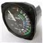 CESSNA UNITED INSTRUMENTS CM3302-1N FUEL FLOW INDICATOR, TAGGED "CORE"