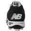 New Balance Men's P4040 TPU Molded Low Baseball Shoe,black,15 D US