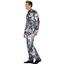 Smiffy's Men's Zombie Print Suit Jacket Trousers and Tie Adult Costume Medium