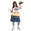 Patty's Flapjacks Waitress Funny Fat Suit Adult Costume Pancake Boobs Mens
