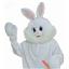 Deluxe Plush Bunny Rabbit Adult Mascot Easter Costume 61465