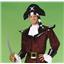 Pierre the Velvet Pirate Adult Costume Size Standard