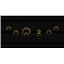 64-65 Chevelle Black Dash Panel w/ Dakota Digital Black HDX Universal Gauges