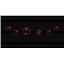57 Bel Air Black Dash Carrier Panel w/ Dakota Digital Black HDX Universal Gauges
