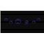57 Bel Air Black Dash Carrier Panel w/ Dakota Digital Silver HDX Universal Gauges
