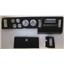82-86 S10 Pickup Black Dash Carrier w/ Dakota Digital Black HDX Universal Gauges