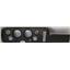 68 GTO Black Dash Carrier Panel w/ Dakota Digital Silver HDX Universal Gauges