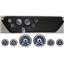 67 GTO Black Dash Carrier Panel w/ Dakota Digital VHX Universal 6 Gauge