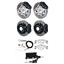 Wilwood 73-77 El Camino Manual 4 Wheel Disc Brake Kit 12" Drilled Rotor Black