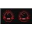 Dual Round Universal VHX System, Silver Face - Red Display