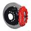 Wilwood Rear Disc Big Brake Kit Chevy Special w/ 2.81" Offset Plain 13" Red