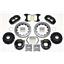Wilwood Chevy 10/12 Bolt w 2.81" Offset Rear Disc Brake Kit 12.88" Rotor Drilled