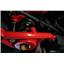 UMI Performance 403133-1-R GM A-Body Upper and Lower Control Arm Kit 1/2" Taller Up Ball Joint - Red