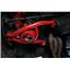 UMI Performance 4032-1-R GM A-Body Front Lower Control Arm .5" Taller Ball Joint Delrin Bush - Red