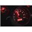 Dakota Digital 67 Ford Mustang VHX Analog Gauges Black Alloy Red w/ Carrier