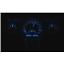 1957 Chevy Car VHX System Carbon Fiber Style Face - Blue Display