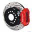 Wilwood Rear Disc Brake Kit Big Ford New Style 9" w/ 2.5" Offset Drill Stagg Red