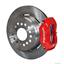 Wilwood Mopar Rear Disc Brake Kit 12" Dana 60 8-3/4, 9-3/4 w 2.36 Off Set PR Red