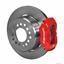 Wilwood Rear Disc Brake Kit BOP Rear End w/ 2.81" Offset Plain Rotor Red Caliper