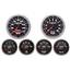70-72 Chevelle Sweep Silver Dash Carrier w/Auto Meter Sport Comp II Gauges