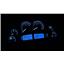 Dakota Digital 67-69 Camaro Marquez Analog Gauges Black Blue VHX-1200-K-B