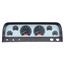 1964-66 Chevy Truck VHX System, Silver Face - Red Display