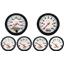 73-79 Ford Truck Silver Dash Carrier Auto Meter 3-3/8" Phantom Electric Gauges
