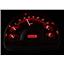 Dakota Digital 49 50 Oldsmobile VHX Analog Dash Gauge System Cluster Black Alloy Red VHX-49O-K-R