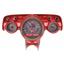 1957 Chevy Car VHX System Carbon Fiber Style Face - Red Display