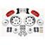 Wilwood 64-72 Chevelle A-Body Front Disc Brake Kit 12" Drilled Rotor Red Caliper