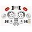 Wilwood 64-72 Chevelle A-Body Front Disc Big Brake Kit 12" Drilled Rotor Red