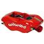 Wilwood Mopar B & E Body Front Disc Big Brake Kit 12" Plain Rotor Red Caliper