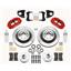 Wilwood Mopar B & E Body Front Disc Big Brake Kit 12.88" Plain 1 pc Red Caliper